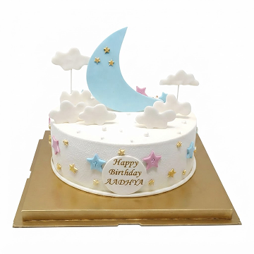 Sky Theme Cake